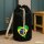 Seesack Brasilien Flagge Herz 20 Liter Black