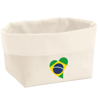 Organizer Brasilien Flagge Herz