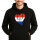 Unisex Hoodie Paraguay Flagge Herz