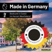 Kappe Paraguay Flagge Herz