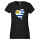 Damen T-Shirt Uruguay Flagge Herz
