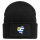 Beanie mit Patch Uruguay Flagge Herz Black