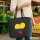 Filz Shopper Kolumbien Flagge Herz 22 Liter