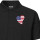 Herren Polo Shirt USA Flagge Herz