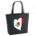 Filz Shopper Mexiko Flagge Herz 22 Liter