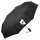 Regenschirm Mexiko Flagge Herz 98cm Schwarz