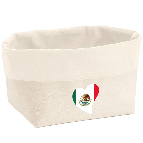 Organizer Mexiko Flagge Herz