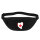 Bauchtasche Kanada Flagge Herz 2,5 Liter Black