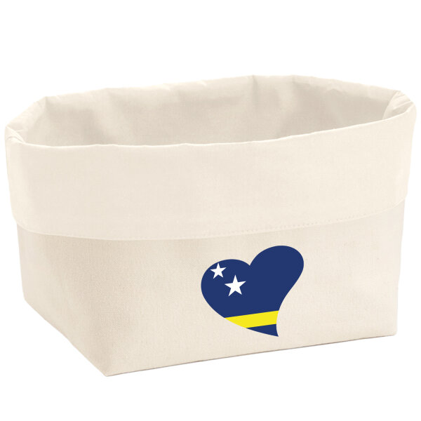 Organizer Curacao Flagge Herz