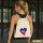Turnbeutel Haiti Flagge Herz 12 Liter