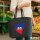 Filz Shopper Haiti Flagge Herz 22 Liter
