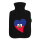 Wärmflasche Haiti Flagge Herz