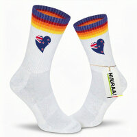 Unisex Socken Neuseeland Flagge Herz Baumwolle
