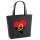 Filzshopper Angola Flagge Herz, 22 Liter