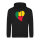 Unisex Hoodie Benin Flagge Herz