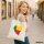 Jutebeutel Benin Flagge Herz 10 Liter