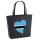 Filz Shopper Botswana Flagge Herz 22 Liter