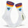 Unisex Socken Botswana Flagge Herz Baumwolle