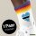 Unisex Socken Botswana Flagge Herz Baumwolle