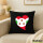 Kissen Burundi Flagge Herz 40x40cm