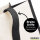 Jutetasche Burundi Flagge Herz 21 Liter Black