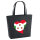 Filz Shopper Burundi Flagge Herz 22 Liter