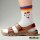 Unisex Socken Burundi Flagge Herz Baumwolle