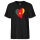 Herren T-Shirt Kamerun Flagge Herz