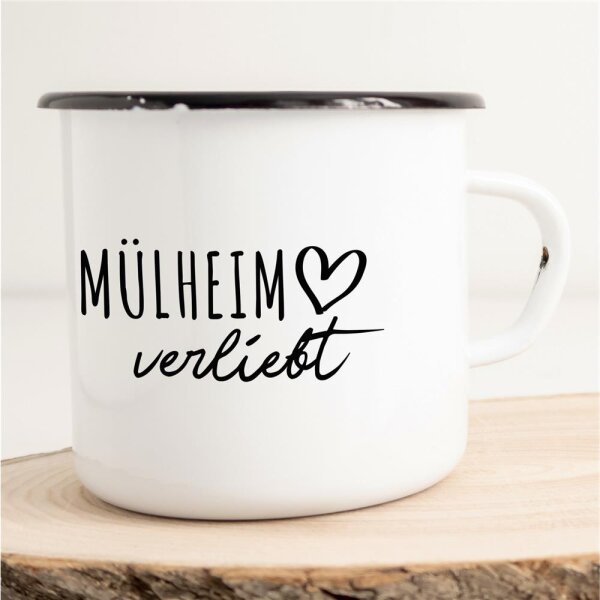 Emaille Tasse Mülheim  Vintage 300ml