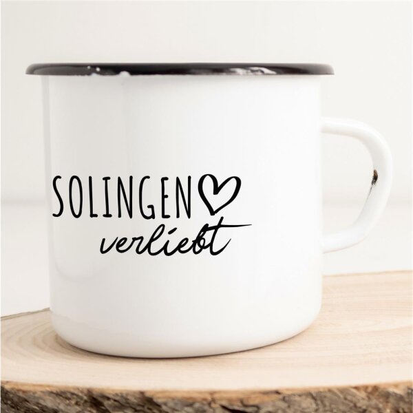 Emaille Tasse Solingen  Vintage 300ml