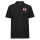 Herren Polo Shirt Zentralafrikanische Republik Flagge Herz