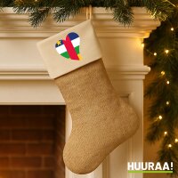 Weihnachtsstrumpf Zentralafrikanische Republik Flagge...