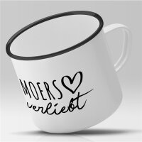 Emaille Tasse Moers  Vintage 300ml