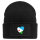 Beanie mit Patch Dschibuti Flagge Herz Black
