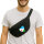 Bauchtasche Dschibuti Flagge Herz 2,5 Liter Black
