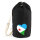 Seesack Dschibuti Flagge Herz 20 Liter Black