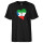 Herren T-Shirt Äquatorialguinea Flagge Herz