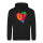 Unisex Hoodie Eritrea Flagge Herz