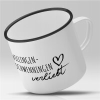 Emaille Tasse Villingen-Schwenningen  Vintage 300ml