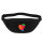 Bauchtasche Eritrea Flagge Herz 2,5 Liter Black