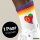 Unisex Socken Eritrea Flagge Herz Baumwolle
