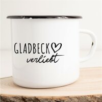 Emaille Tasse Gladbeck  Vintage 300ml