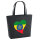 Filz Shopper Äthiopien Flagge Herz 22 Liter