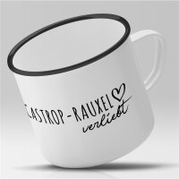 Emaille Tasse Castrop-Rauxel  Vintage 300ml