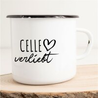 Emaille Tasse Celle  Vintage 300ml