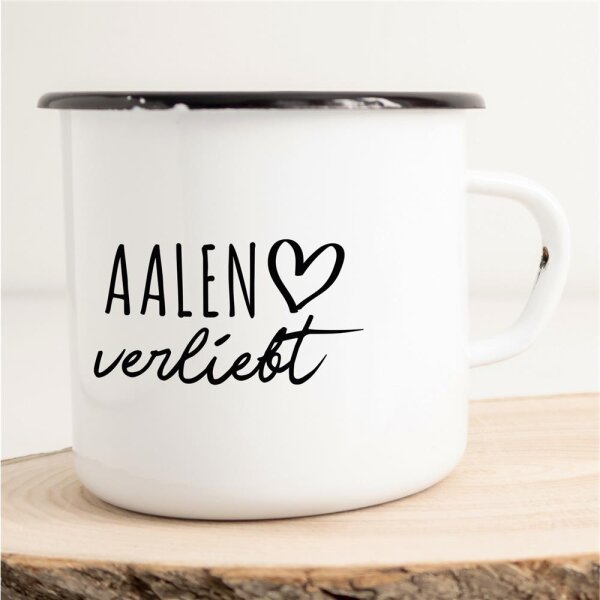 Emaille Tasse Aalen  Vintage 300ml