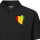 Herren Polo Shirt Guinea Flagge Herz
