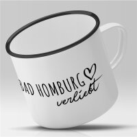 Emaille Tasse Bad Homburg vor der Höhe  Vintage 300ml