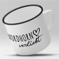 Emaille Tasse Nordhorn  Vintage 300ml