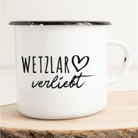 Emaille Tasse Wetzlar  Vintage 300ml